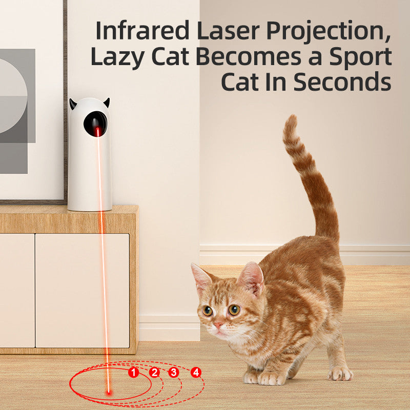 Automatic Infrared Cat Teaser — USB Powered