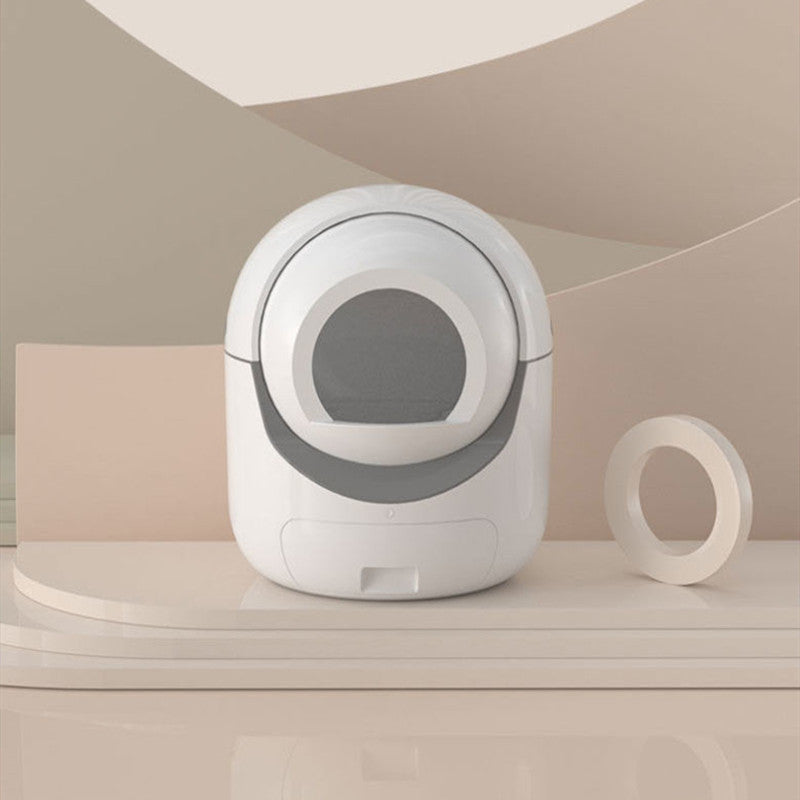 Enclosed Automatic Cat Litter Box with Odor Control | Huellitas™