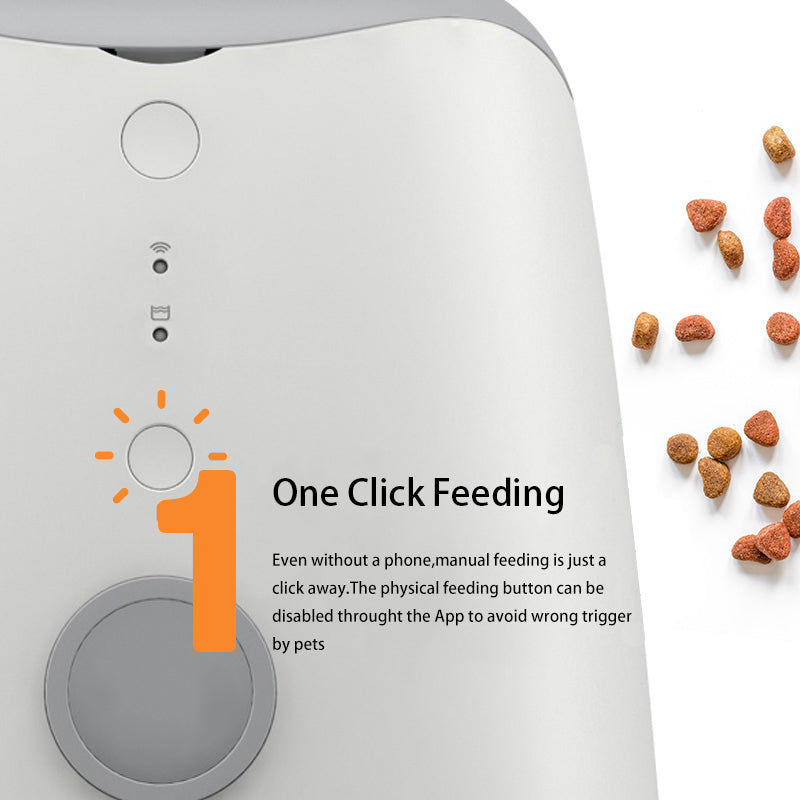 3.7L WiFi Automatic Pet Feeder with App Control | Huellitas™