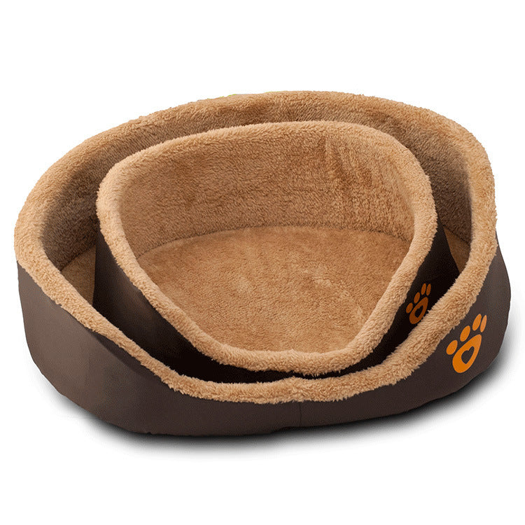 Wool Donut Bed — Soft, Warm, Round