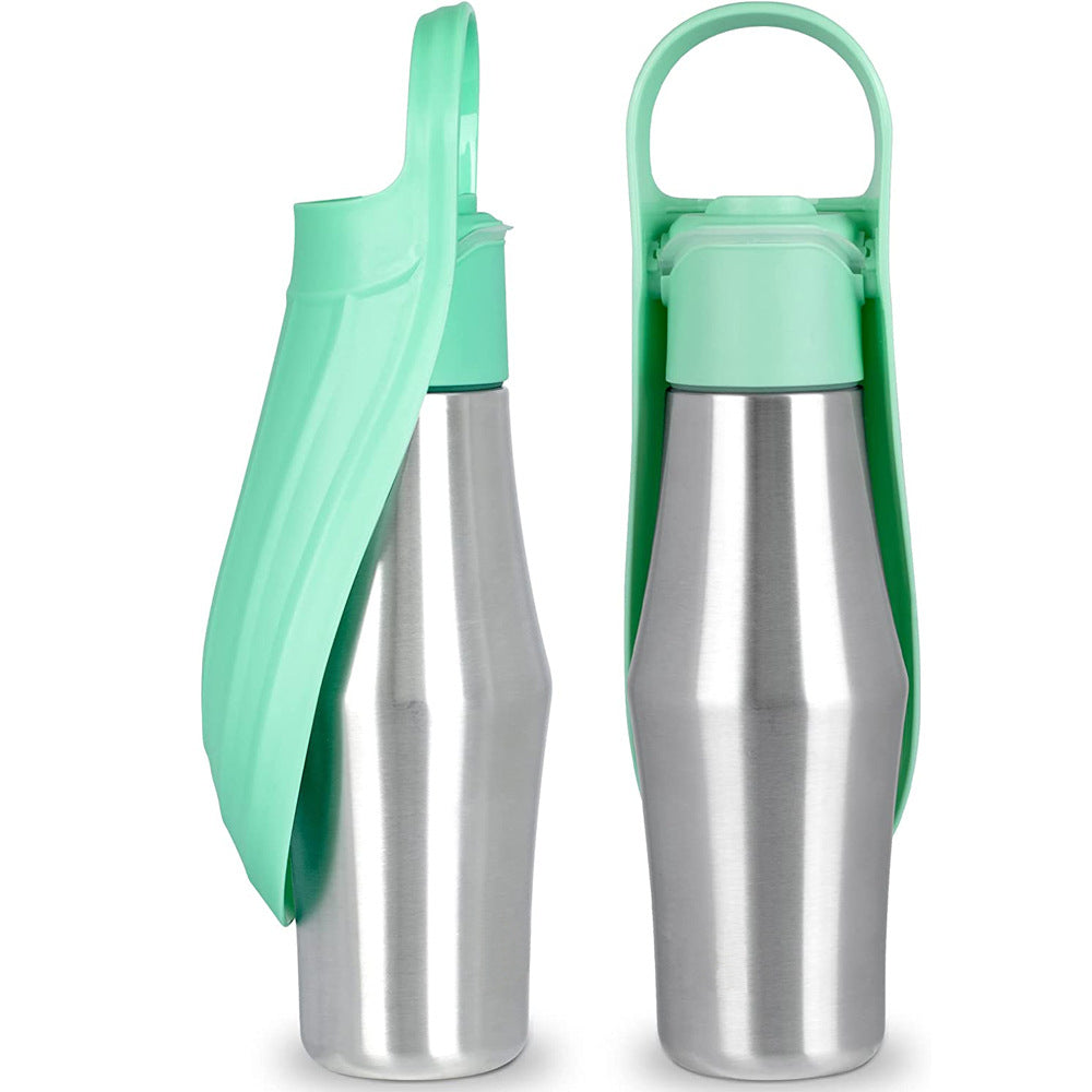 Stainless Steel Dog Travel Water Bottle | Huellitas™