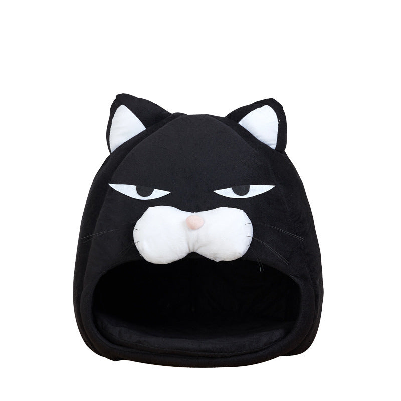 Enclosed Cat Nest — Cube Bed, Two Sizes