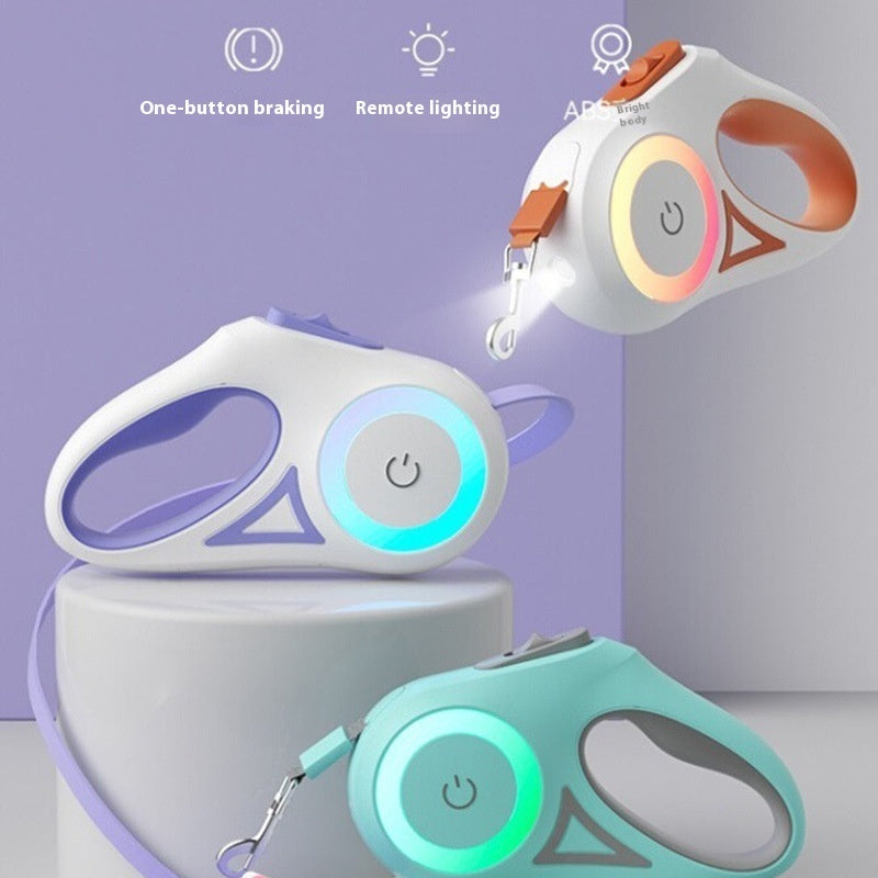 Spotlight Retractable Lead — Collar Included