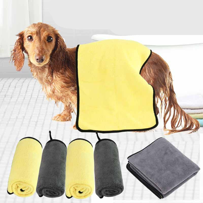 Microfibre Pet Towel — Fast-Drying, Four Sizes