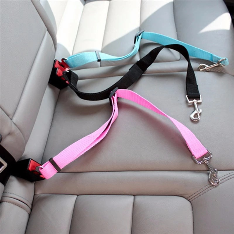 Adjustable Dog Seat Belt for Car | Huellitas™