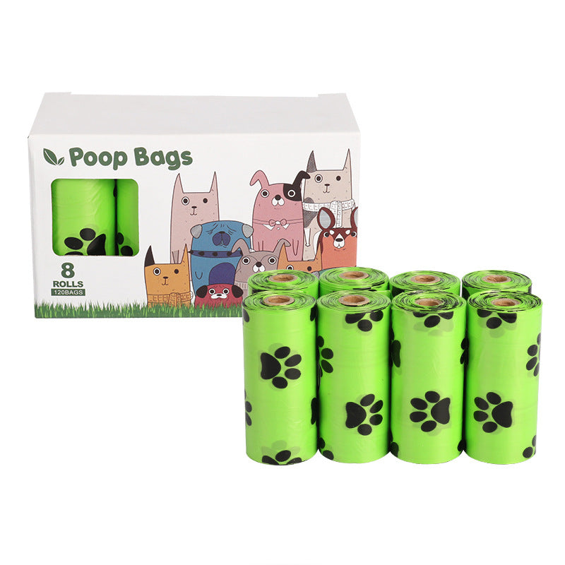Waste Bag Rolls — 23 × 33 cm, 15 Bags per Roll