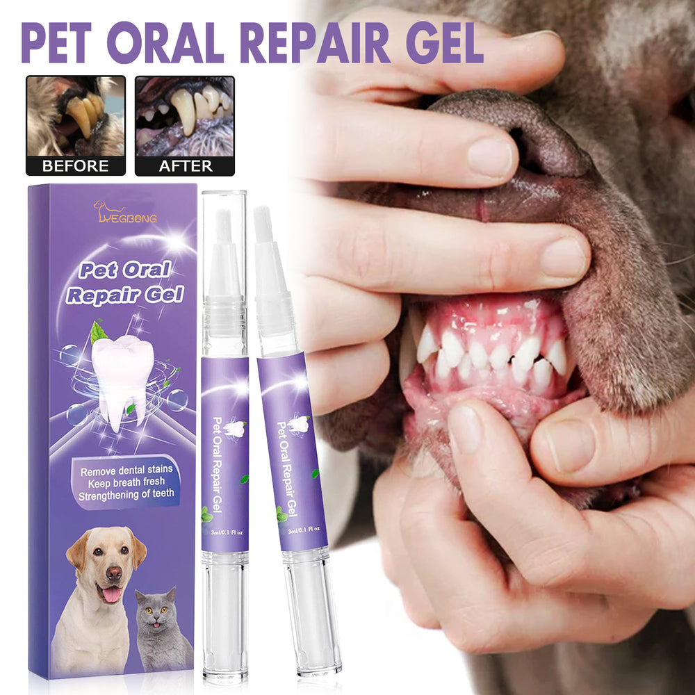 Pet Oral Care Gel for Dogs & Cats | Huellitas™