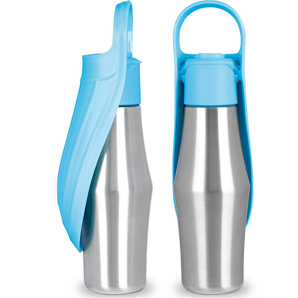 Stainless Steel Dog Travel Water Bottle | Huellitas™