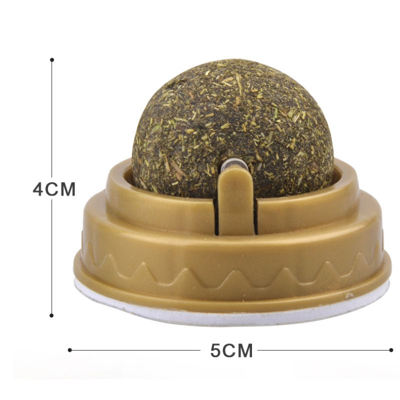 Rotating Catnip Ball for Cats | Huellitas™