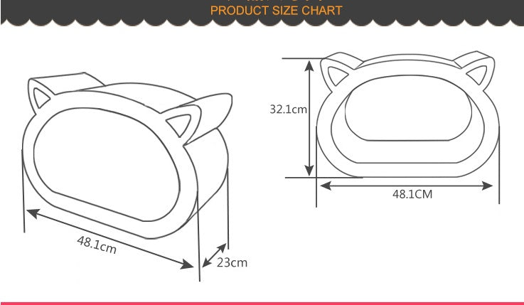 Cat-Shaped Corrugated Cardboard Scratcher Bed | Huellitas™