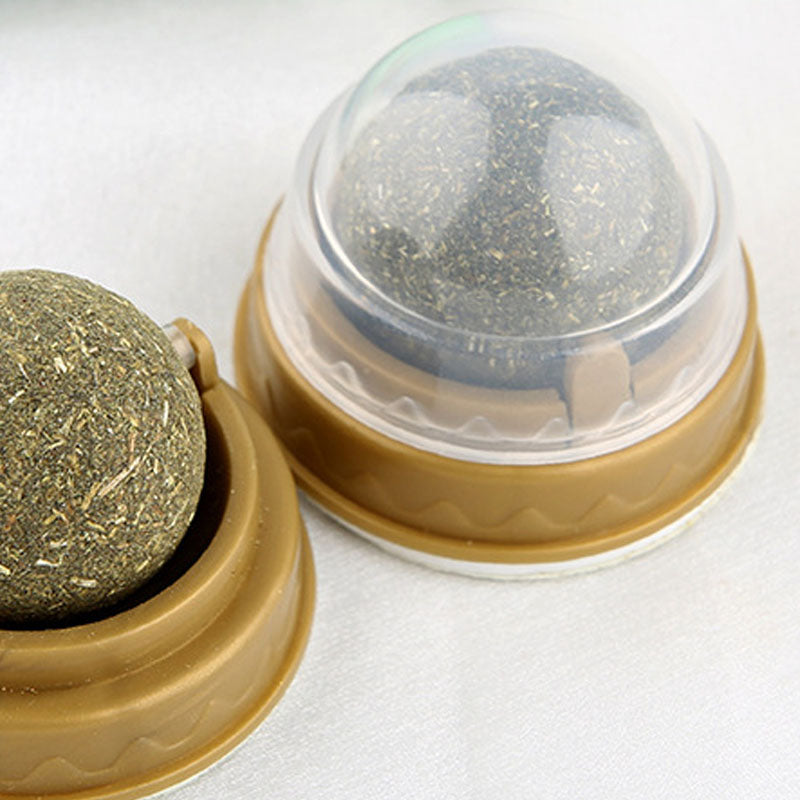 Rotating Catnip Ball for Cats | Huellitas™