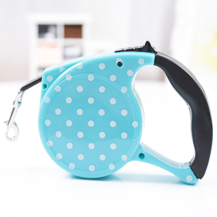 Retractable Nylon Lead 5 m — Wide Grip Handle