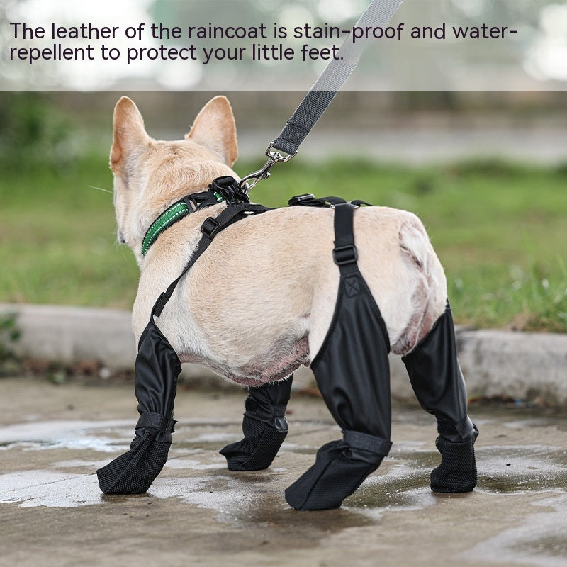 Adjustable Dog Boots – 4-Piece Set | Huellitas™