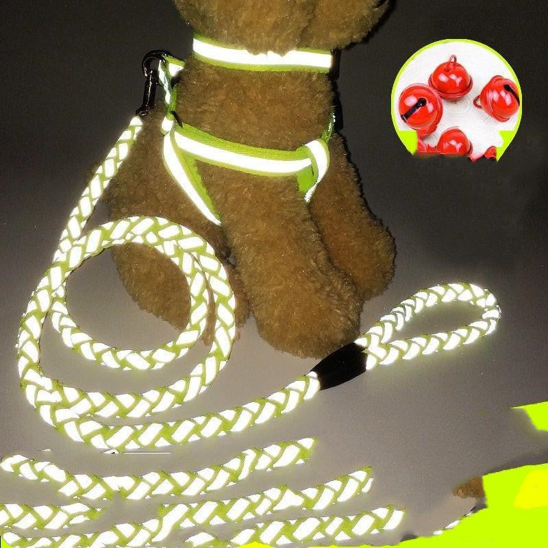 Reflective Dog Harness, Collar & Leash Set | Huellitas™