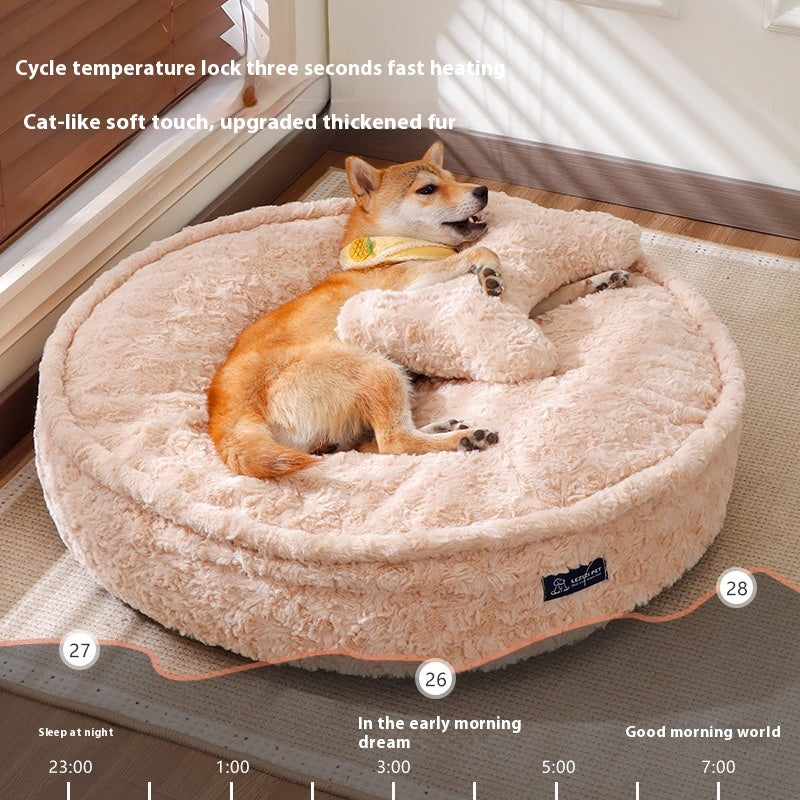 Washable Pet Bed — Removable Cover
