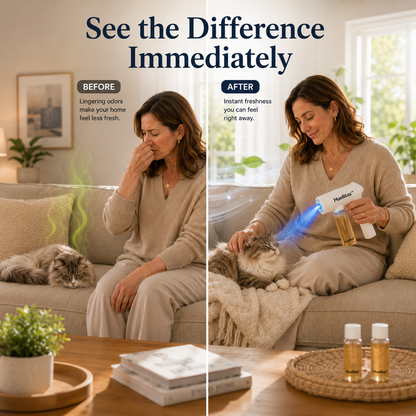 Huellitas™ Blue Light & Enzyme Deodorizer