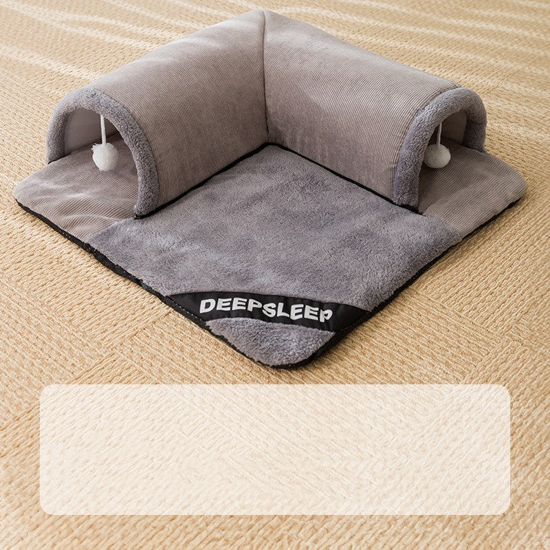 Thick Padded Pet Nest — Winter Warmth