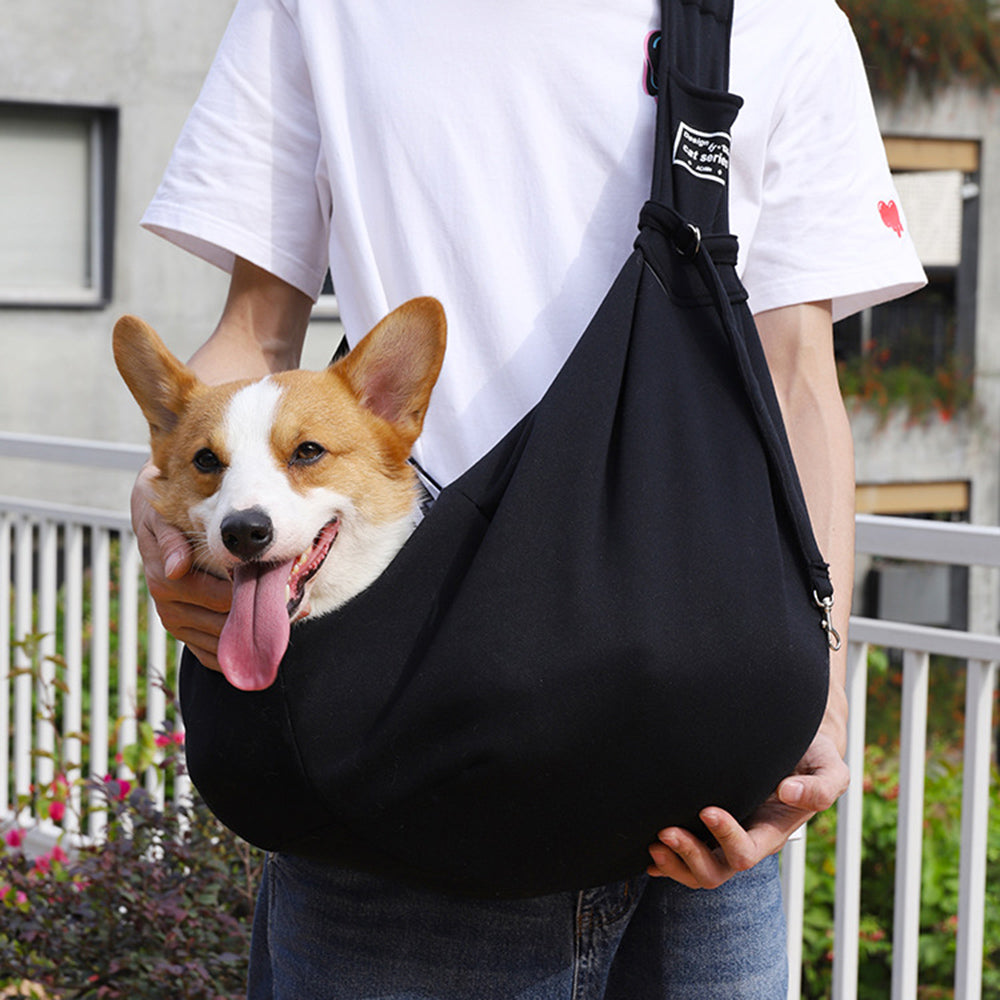 Crossbody Pet Sling Carrier for Dogs & Cats | Huellitas™